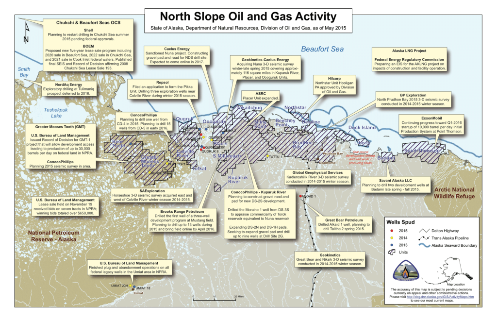 North Slope map